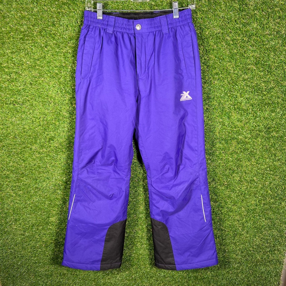 ZeroXposur Kids‎ Ski Snow Pants Purple Size 14 Waterproof Insulated Pockets